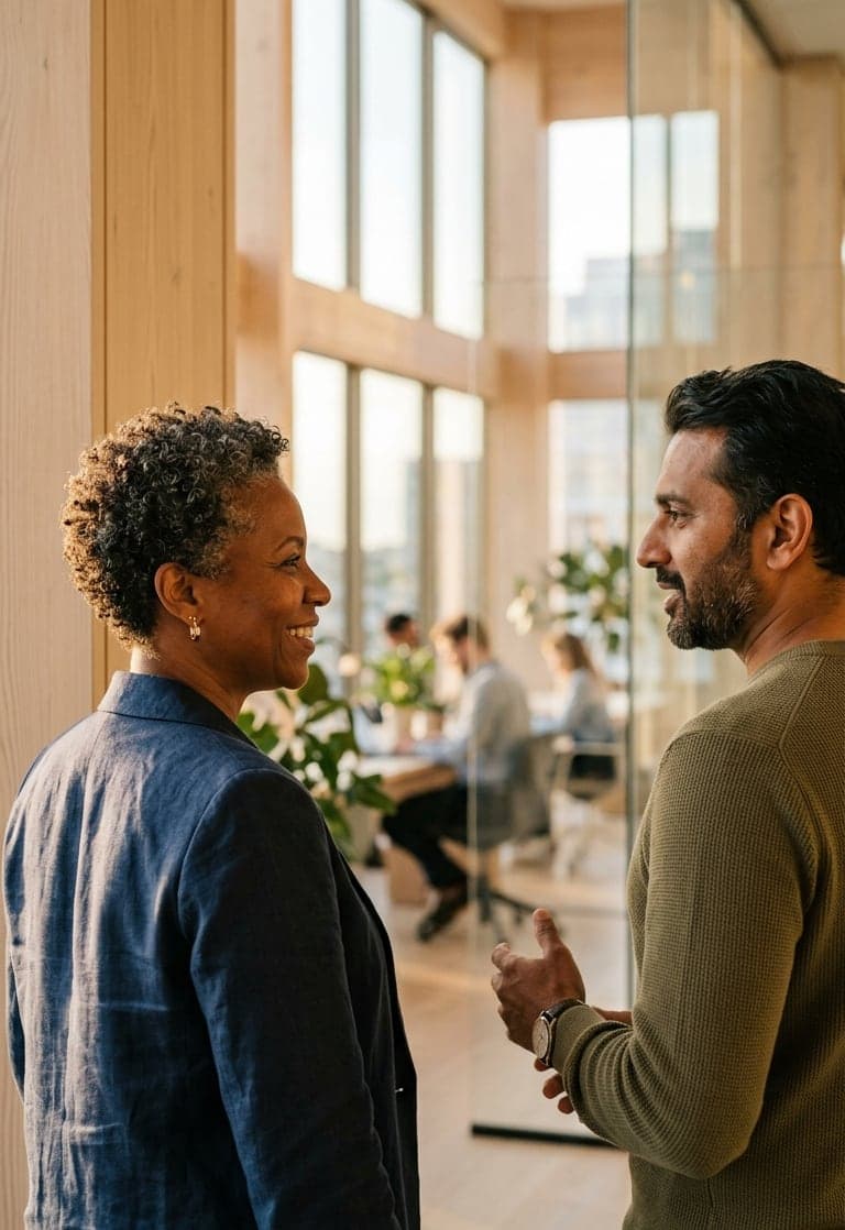A founder preparing deliberate relationship outreach